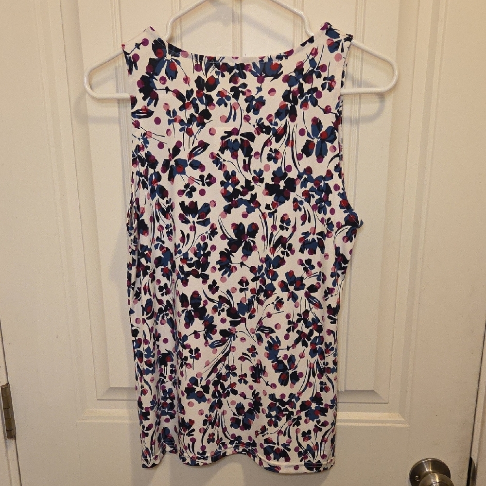 NWT Banana Republic Floral Sleeveless Camisole Blouse - Picture 4 of 6